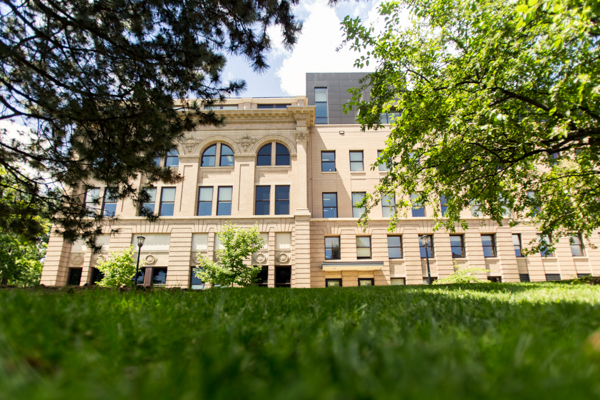 Outside of the Education building