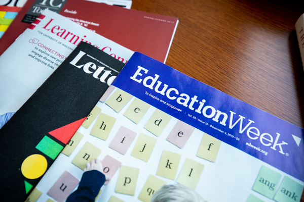 The cover of Education Week magazine